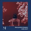 What perfume shoppers are looking for during purchase?